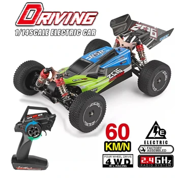 Wltoys 144001 1/14 2.4G RC Buggy 4WD High Speed Racing RC Car Vehicle Models 60km/h RC Racing Car 550 Motor RC Off-Road Car RTR 
Wltoys 144001 1/14 2.4G RC Buggy 4WD High Speed Racing RC Car Vehicle Models 60km/h RC Racing Car 550 Motor RC Off-Road Car RTR