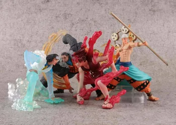 One Piece Anime 4pcs/set Capable nirvana Gear Second Luffy Thor God Crocodile Barley PVC Action Figure Toys Dolls 13cm
One Piece Anime 4pcs/set Capable nirvana Gear Second Luffy Thor God Crocodile Barley PVC Action Figure Toys Dolls 13cm