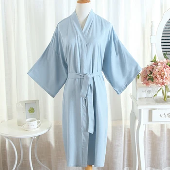 Women Cotton Kimono Robe Sleepwear Sexy Night Dress Home Clothes Bathrobe Gown Nightgown With Belt Soft Homewear Nightwear
Women Cotton Kimono Robe Sleepwear Sexy Night Dress Home Clothes Bathrobe Gown Nightgown With Belt Soft Homewear Nightwear