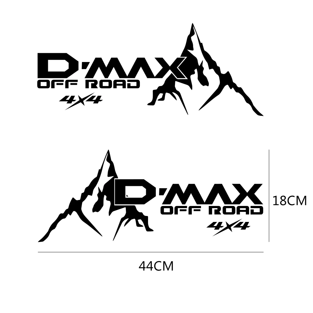 Наклейки для кузова автомобиля Isuzu Dmax стильная Автомобильная виниловая пленка