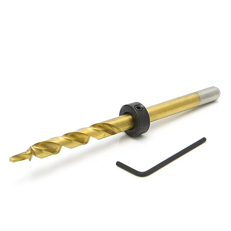 

9.5mm Pocket Hole Replacement Twist Step Drill Bit For Kreg Manual Stop Collar