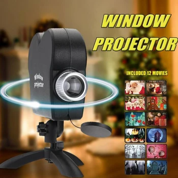 Christmas/Halloween Laser Projector 12 Movies Mini Window Home Theater Projector Indoor/Outdoor Wonderland Projector For Kids
Christmas/Halloween Laser Projector 12 Movies Mini Window Home Theater Projector Indoor/Outdoor Wonderland Projector For Kids