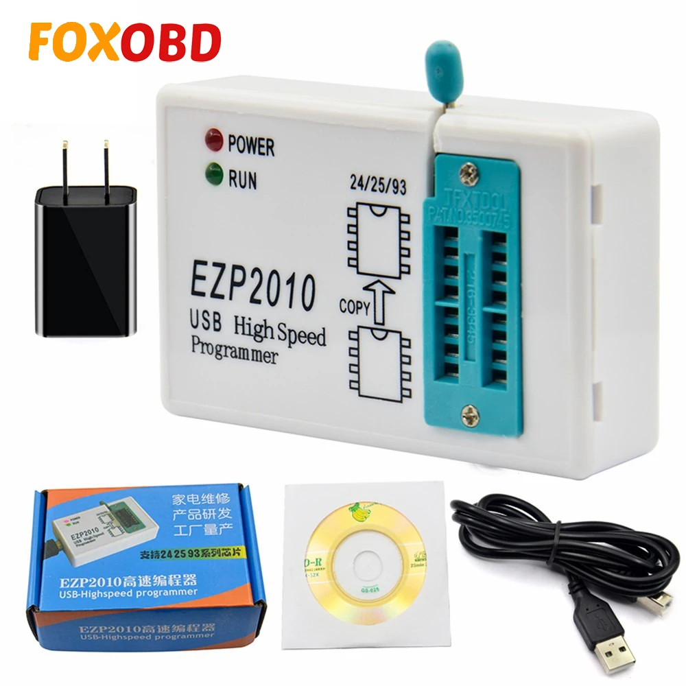 2019 EZP2010 USB high-speed SPI Programmer support24 25 93 EEPROM 25 flash bios chip EZP2010 usb programmer eprom programmer
2019 EZP2010 USB high-speed SPI Programmer support24 25 93 EEPROM 25 flash bios chip EZP2010 usb programmer eprom programmer