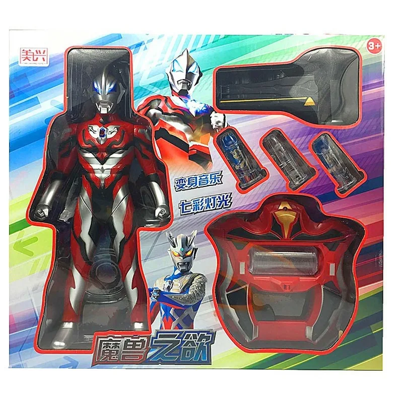Altman Action Figure Ultraman Play Kaiju LED Light Music Weapons Sword Morpher Geed Deformation Summoner Children's Toy 34CM
Altman Action Figure Ultraman Play Kaiju LED Light Music Weapons Sword Morpher Geed Deformation Summoner Children's Toy 34CM