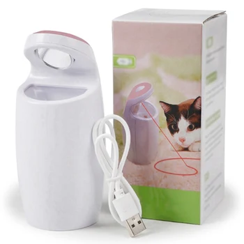 Pet Cat Dog LED Laser Funny Toy Automatic Rotating Pointer Electronic Teaser USB Rechargeable Lasers Cat Toy
Pet Cat Dog LED Laser Funny Toy Automatic Rotating Pointer Electronic Teaser USB Rechargeable Lasers Cat Toy