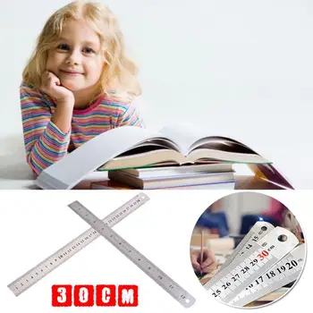 Metal Ruler Rulers Steel Ruler 30cm 30cm Double Sided Straight Edge 12 Inch Ruler Small Ruler Ruler 12 Inch Precision Precision
Metal Ruler Rulers Steel Ruler 30cm 30cm Double Sided Straight Edge 12 Inch Ruler Small Ruler Ruler 12 Inch Precision Precision