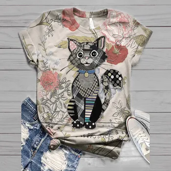 camisetas Plus Size T-Shirts Tee Women Short Sleeve 3D Animal Printed O-Neck Tops Tee T-Shirt Summer Clothes Harajuku ropa mujer
camisetas Plus Size T-Shirts Tee Women Short Sleeve 3D Animal Printed O-Neck Tops Tee T-Shirt Summer Clothes Harajuku ropa mujer