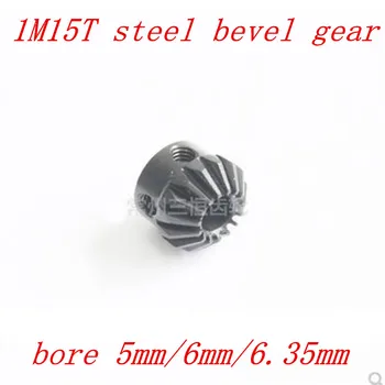 2pcs 1:1 steel Bevel Gear 1M15T 1 Modulus 15 Teeth With Inner Hole 5mm 6mm 6.35mm 90 Degree Drive Commutation Gears 
2pcs 1:1 steel Bevel Gear 1M15T 1 Modulus 15 Teeth With Inner Hole 5mm 6mm 6.35mm 90 Degree Drive Commutation Gears