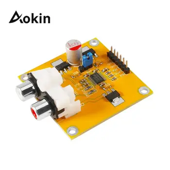 Aokin PCM5102 DAC Decoder Board Audio Spectrum Analyzer Decodificador I2S Player Beyond for Raspberry Pi DAC
Aokin PCM5102 DAC Decoder Board Audio Spectrum Analyzer Decodificador I2S Player Beyond for Raspberry Pi DAC