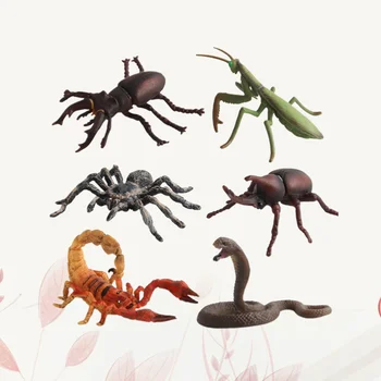 1 Set of 6pcs Simulation Insect Model Mantis Spider Scorpion Cobra Figurine Sand Table Scene Ornaments
1 Set of 6pcs Simulation Insect Model Mantis Spider Scorpion Cobra Figurine Sand Table Scene Ornaments