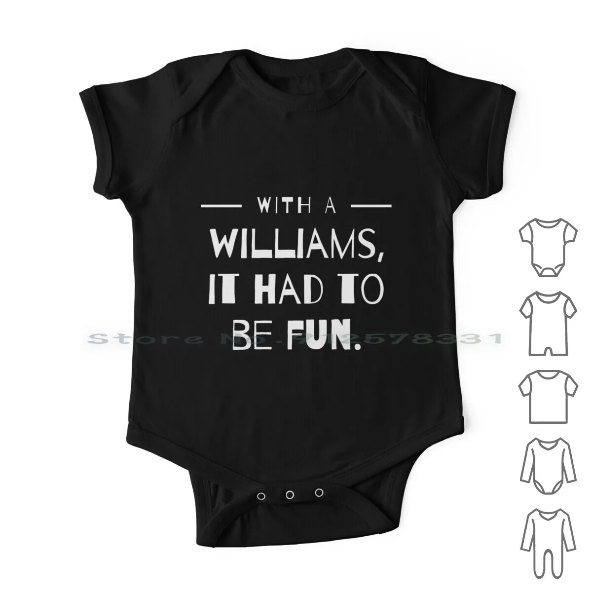 With A Williams , It Had To Be Fun. Newborn Baby Clothes Rompers Cotton Jumpsuits With A Williams It Had To Be Fun Quote Sweet 
With A Williams , It Had To Be Fun. Newborn Baby Clothes Rompers Cotton Jumpsuits With A Williams It Had To Be Fun Quote Sweet