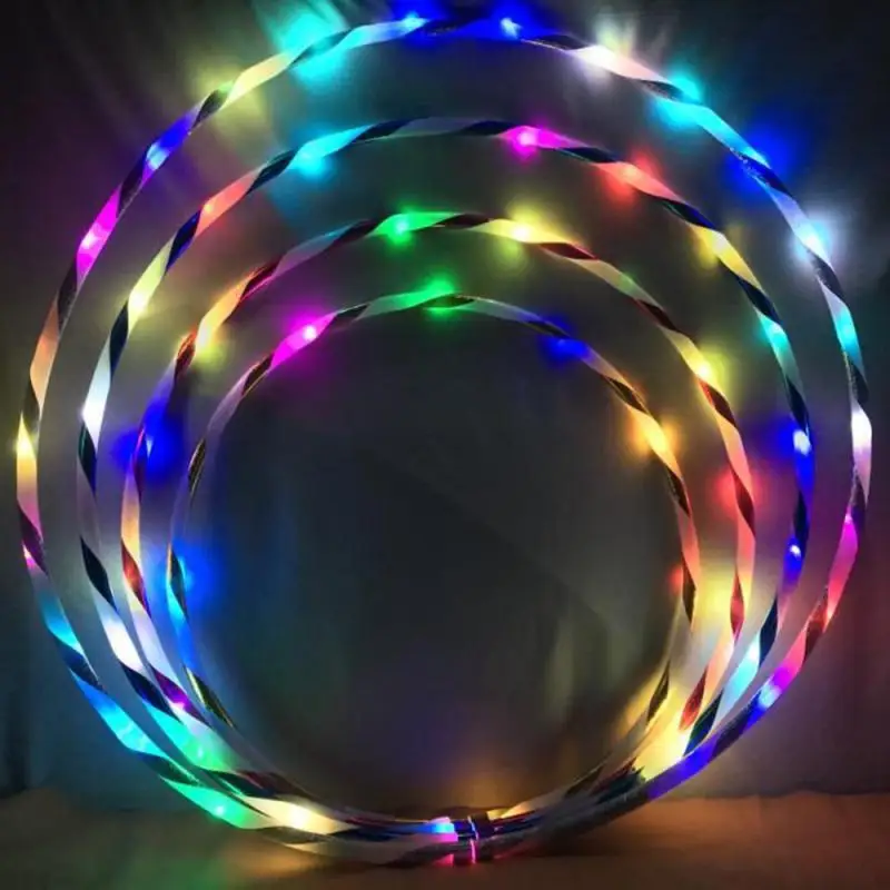 LED Fitness Hoops Detachable Colorful Sports Hoop Abdominal Fat Loss Body Building Crossfit Fitness Equipments Massage Hoop
LED Fitness Hoops Detachable Colorful Sports Hoop Abdominal Fat Loss Body Building Crossfit Fitness Equipments Massage Hoop