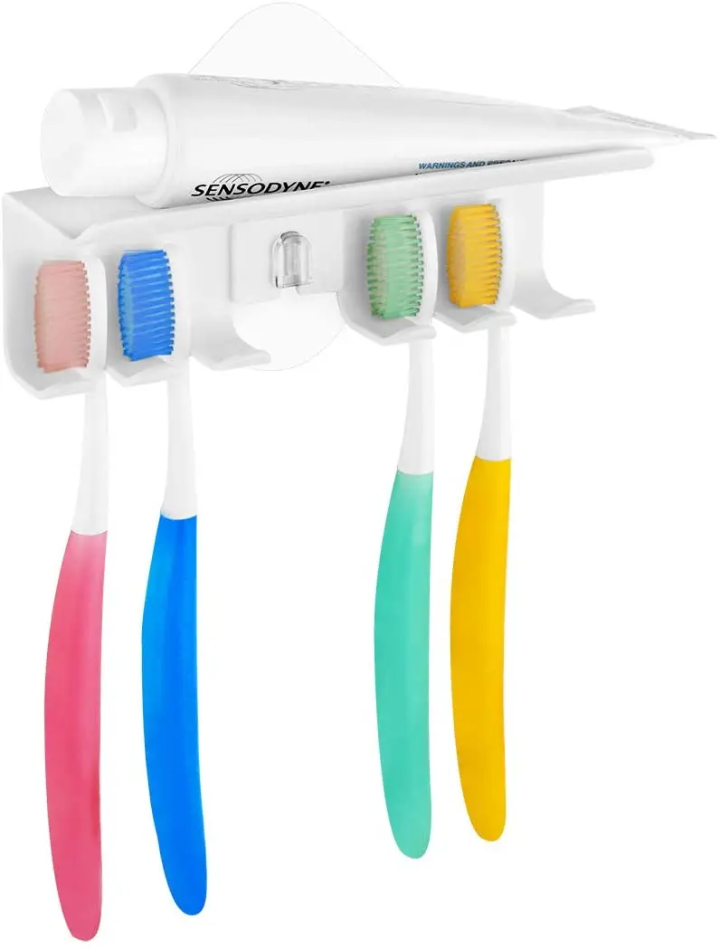 Lindea Toothbrush Holder Wall-Mounted Self-Adhesive Toothbrush Holder, Bathroom Shower Holder, Durable, Suitable for Toothbrush
Lindea Toothbrush Holder Wall-Mounted Self-Adhesive Toothbrush Holder, Bathroom Shower Holder, Durable, Suitable for Toothbrush
