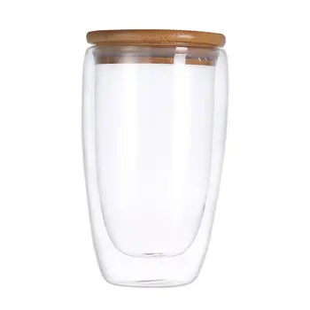 250ml/350ml/450ml Double Layer Wall Clear Glass Tea Cups + Bamboo Lid Set Anti-scalding Glass Coffee Tea Milk Insulation Mugs
250ml/350ml/450ml Double Layer Wall Clear Glass Tea Cups + Bamboo Lid Set Anti-scalding Glass Coffee Tea Milk Insulation Mugs