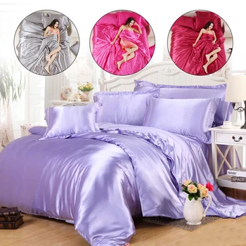 Bed Sheet Quilt Bedroom Furniture Taro Purple Violet Silk Comforterbeddingset Bedding Pillowcase Bed Linings Sleep Red
Bed Sheet Quilt Bedroom Furniture Taro Purple Violet Silk Comforterbeddingset Bedding Pillowcase Bed Linings Sleep Red