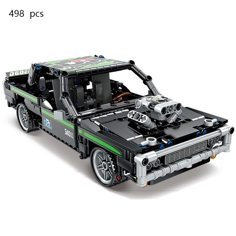 Technic Car 1971 Classics Speed Car Dodge Challenger Retrofit Engine Building Blocks Sets Bricks Model Toys Children Gifts
Technic Car 1971 Classics Speed Car Dodge Challenger Retrofit Engine Building Blocks Sets Bricks Model Toys Children Gifts
