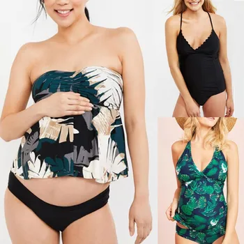 Summer Maternity Tankinis Women Floral Print Bikinis Swimsuit Beachwear Pregnant Suit Dropshiping high quality HOOLER
Summer Maternity Tankinis Women Floral Print Bikinis Swimsuit Beachwear Pregnant Suit Dropshiping high quality HOOLER
