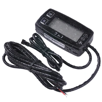 Voltage Meter Digital Clock 3 In 1 Waterproof Backlit Display Large Screen LCD Motorcycle ATV Realtime Snowmobile Thermometer
Voltage Meter Digital Clock 3 In 1 Waterproof Backlit Display Large Screen LCD Motorcycle ATV Realtime Snowmobile Thermometer