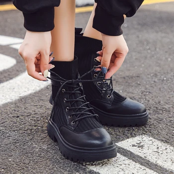 women boots Martin boots women 2020 knitted thin boots women's high-threaded short boots platform boots women shoes
women boots Martin boots women 2020 knitted thin boots women's high-threaded short boots platform boots women shoes