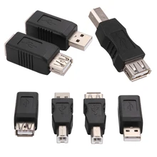 Adapter Electronics USB 2.0 type A Female to type B Male Printer Scanner Adapter Converter Connector
Adapter Electronics USB 2.0 type A Female to type B Male Printer Scanner Adapter Converter Connector