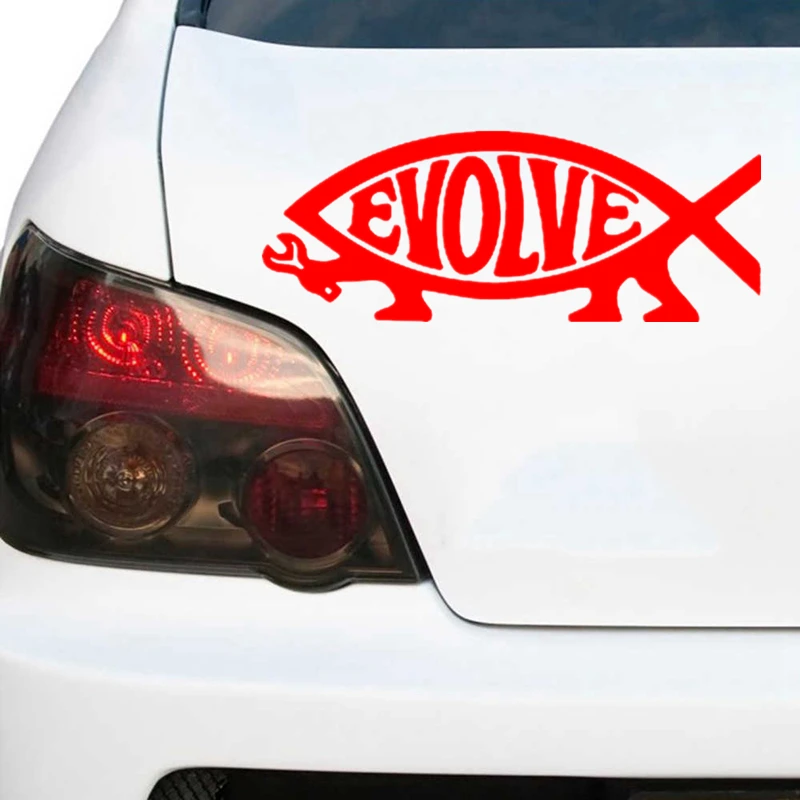 CK2995# Evolve Fish reflective funny car sticker vinyl decal waterproof car auto stickers on car truck bumper rear window laptop 
CK2995# Evolve Fish reflective funny car sticker vinyl decal waterproof car auto stickers on car truck bumper rear window laptop