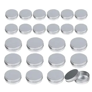 Aluminum Tin Jars,24 Pcs(1oz 30ml + 2oz 60ml) Aluminum Cosmetic Containers Round Cans with Screw Cap Lid for DIY Crafts,Cosmetic
Aluminum Tin Jars,24 Pcs(1oz 30ml + 2oz 60ml) Aluminum Cosmetic Containers Round Cans with Screw Cap Lid for DIY Crafts,Cosmetic