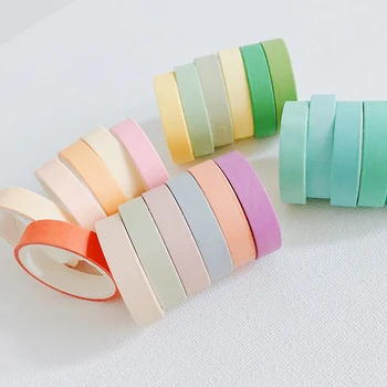 6 Rolls DIY Paper Tape Korea Washi Tape Hand Account Tape Stationery Scrapbooking Sticker Label Planner Handbook Decorative
6 Rolls DIY Paper Tape Korea Washi Tape Hand Account Tape Stationery Scrapbooking Sticker Label Planner Handbook Decorative
