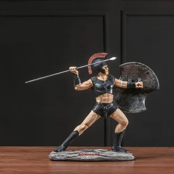 Greek Mythology Sculpture Achilles Warrior Statue Resin Art&Craft Desktop Retro Hero Character Figurines Home Decorate R2757
Greek Mythology Sculpture Achilles Warrior Statue Resin Art&Craft Desktop Retro Hero Character Figurines Home Decorate R2757