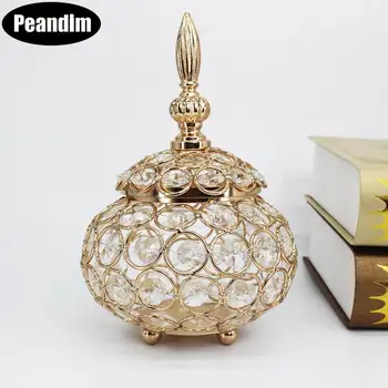 PEANDIM Elegant Crystal Jewelry Box Wedding Centerpieces Table Candelabra For Home Party Decoration Tea Light Candle Holder
PEANDIM Elegant Crystal Jewelry Box Wedding Centerpieces Table Candelabra For Home Party Decoration Tea Light Candle Holder