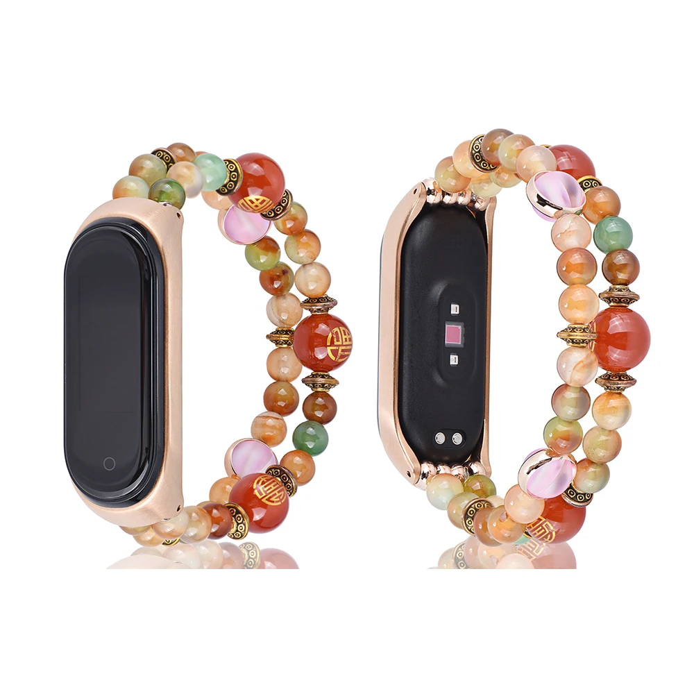 Lucky Wristband Bead String Chain Mi Band For Xiaomi 3 4 Elastic Handicraft 7 Colors Bead Chain Miband Strap Replacement Part
Lucky Wristband Bead String Chain Mi Band For Xiaomi 3 4 Elastic Handicraft 7 Colors Bead Chain Miband Strap Replacement Part