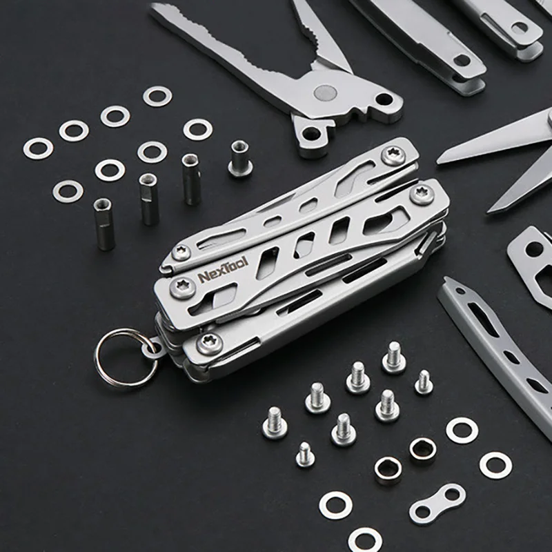 New Mini Aluminum Alloy EDC Self-defense Tool Jackknife Scissors Pliers Screwdriver 10-in-1 Camping Outdoor Survival Multi-tool
New Mini Aluminum Alloy EDC Self-defense Tool Jackknife Scissors Pliers Screwdriver 10-in-1 Camping Outdoor Survival Multi-tool