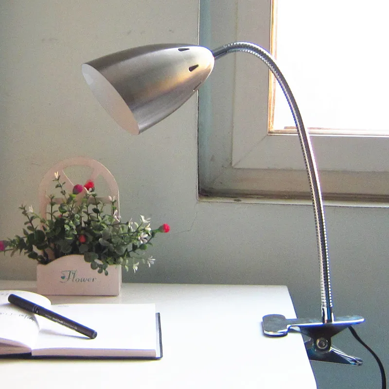 Metal Table Lamp with Clamp Eye Protection Work Learning Students Children Bedroom Dormitory Bedside Reading-Clip-on Lamp
Metal Table Lamp with Clamp Eye Protection Work Learning Students Children Bedroom Dormitory Bedside Reading-Clip-on Lamp