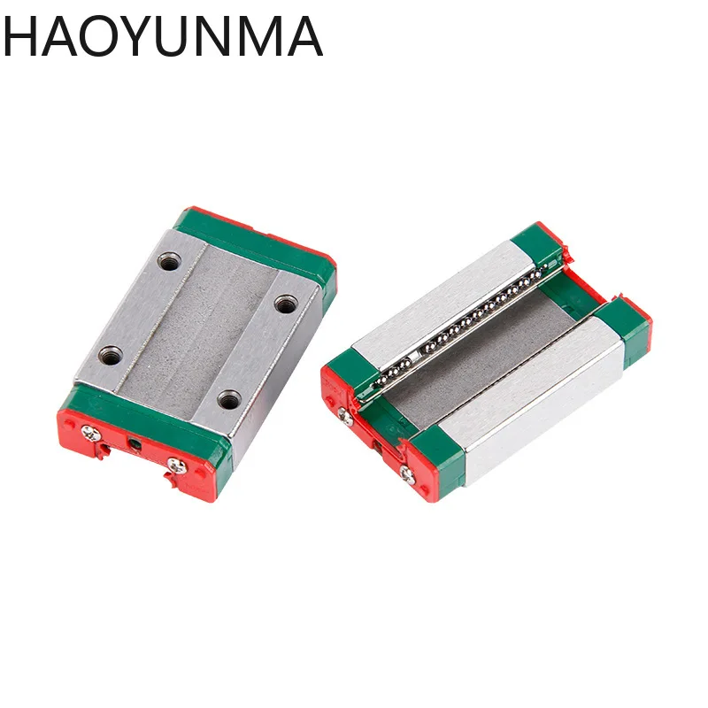 

1/2PCS MGN7C MGN7H MGN9C MGN9H MGN12C MGN12H MGN15C MGN15H Carriage Block for MGN9 MGN12 MGN15 MGN Linear Rail Guide CNC Parts