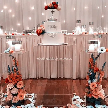 3pcs/set)Gorgeous clear acrylic crystal square aisle flower stand for wedding stage decoration
3pcs/set)Gorgeous clear acrylic crystal square aisle flower stand for wedding stage decoration
