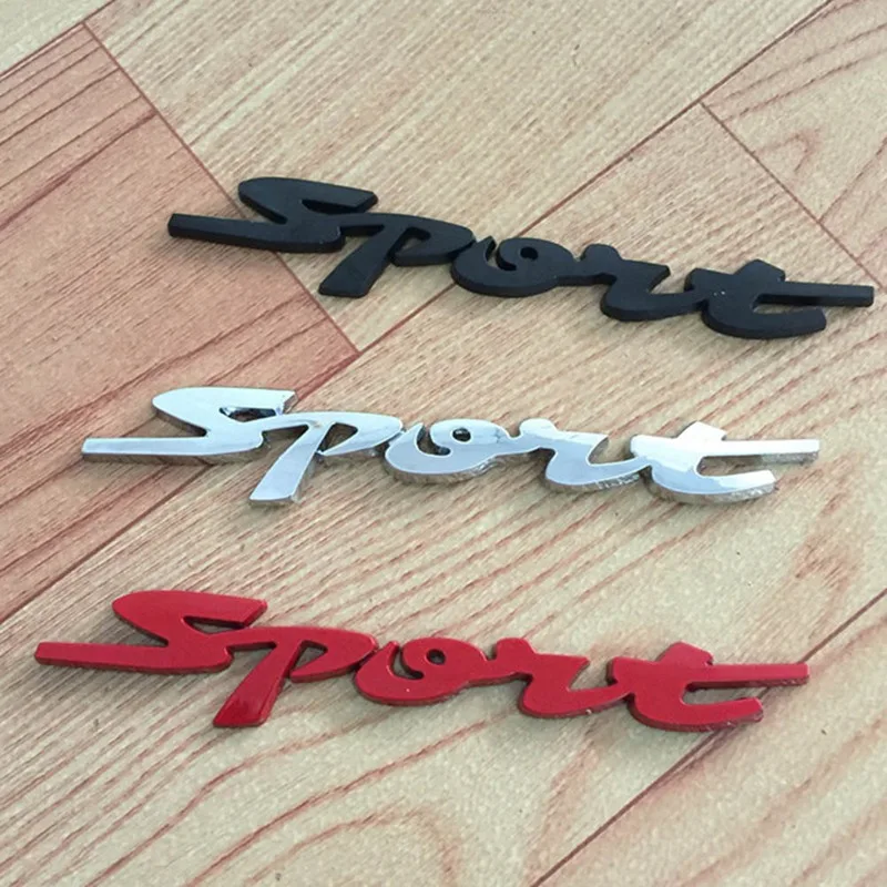 3D Car Sticker Metal SPORT Logo Auto Trunk Fender Decoration Decal Badge Car Styling Exterior Trim Accessories
3D Car Sticker Metal SPORT Logo Auto Trunk Fender Decoration Decal Badge Car Styling Exterior Trim Accessories