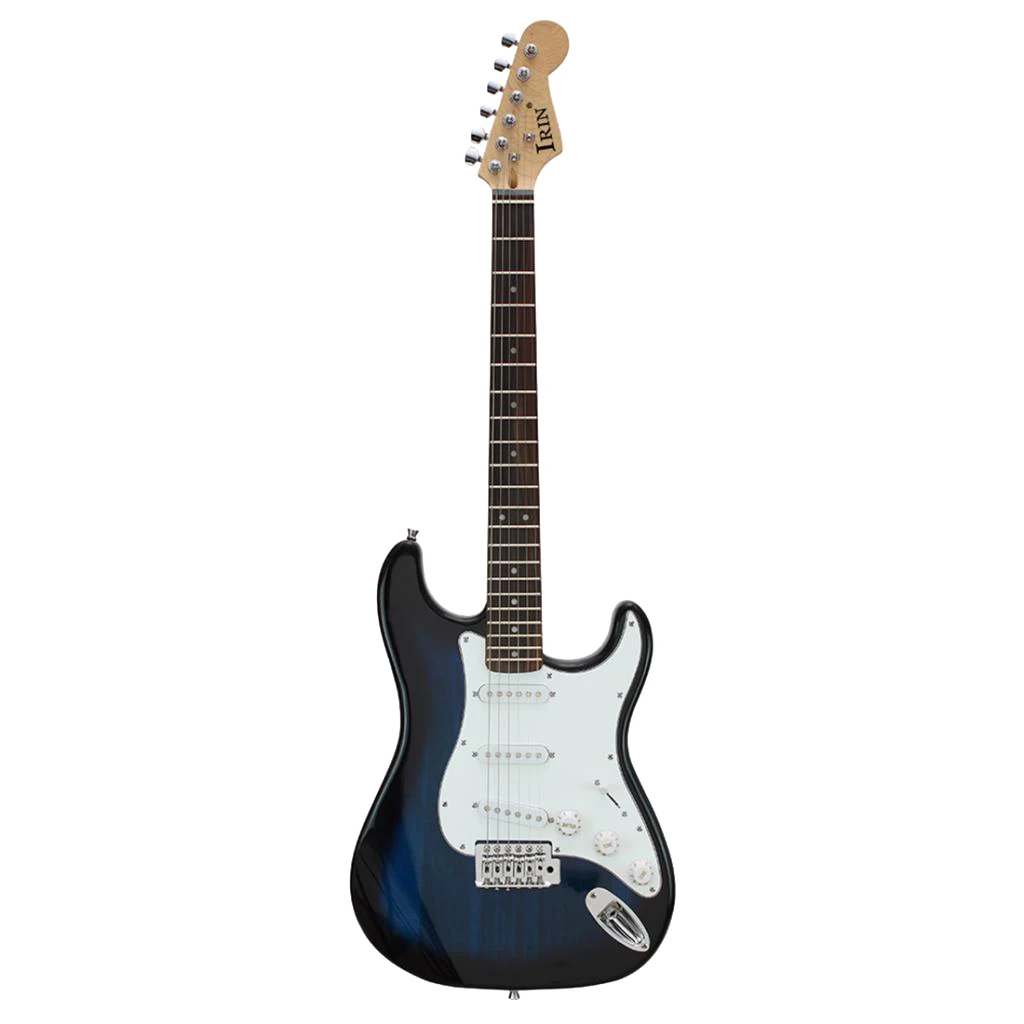 Solid Wood Electric Guitar with Bag Pick Strap String for Beginners Students Solid Wood Electric Guitar with Bag Pick Strap String for Beginners Students