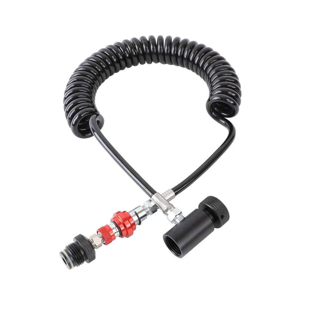 PCP Airgun Shooting Paintball Coil Remote Hose Thick Line Paintball Accessories G1/2 for Soda Machine
PCP Airgun Shooting Paintball Coil Remote Hose Thick Line Paintball Accessories G1/2 for Soda Machine