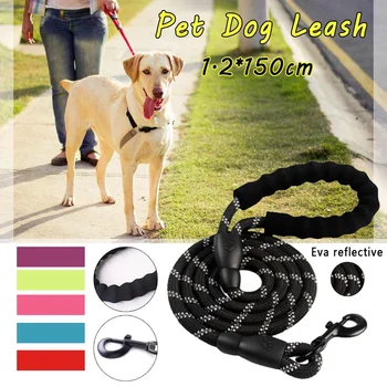 1.2*150cm Reflective Large Dog Leash Nylon Rope Pet Running Tracking Leashes Lead Dog Mountain Climbing Rope Accessories
1.2*150cm Reflective Large Dog Leash Nylon Rope Pet Running Tracking Leashes Lead Dog Mountain Climbing Rope Accessories