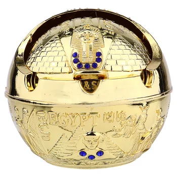 1Pc Ashtray with Lid Creative Exquisite Egypt Style Ashtray Ash Tray Cigarette Butt Container for Hotel Bar Office
1Pc Ashtray with Lid Creative Exquisite Egypt Style Ashtray Ash Tray Cigarette Butt Container for Hotel Bar Office