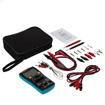 6000 Counts M11 Portable Multimeter Battery-Operated Capacitor True-Ams Digital Voltmeter Multimetro Test With Lead LCD Display
6000 Counts M11 Portable Multimeter Battery-Operated Capacitor True-Ams Digital Voltmeter Multimetro Test With Lead LCD Display