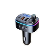 Car Bluetooth5.0 FM Transmitter Type-C and QC3.0 Dual USB Charger 7-color Atmosphere Light Mp3 Player Lossless Music Usb Type C
Car Bluetooth5.0 FM Transmitter Type-C and QC3.0 Dual USB Charger 7-color Atmosphere Light Mp3 Player Lossless Music Usb Type C