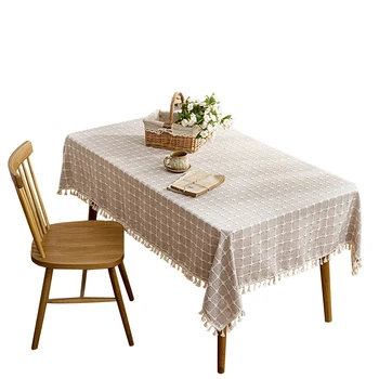 Plaid Tablecloth Rectangular Decorative Tassel Dining Table Living Room Kitchen Table Fashion Tischdecke Nordic
Plaid Tablecloth Rectangular Decorative Tassel Dining Table Living Room Kitchen Table Fashion Tischdecke Nordic