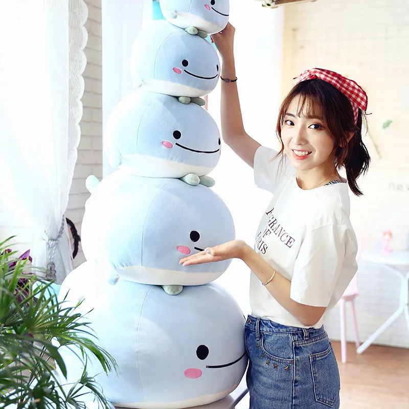 New Style Cute Dolphin Doll Whale Cartoon Plush Toys Crane Machines Doll Birthday Gift
New Style Cute Dolphin Doll Whale Cartoon Plush Toys Crane Machines Doll Birthday Gift