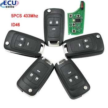 5PCS X 3 Button Floding Remote Key Fob 433.92MHz ID46 for Opel Insignia 2009-2014
5PCS X 3 Button Floding Remote Key Fob 433.92MHz ID46 for Opel Insignia 2009-2014