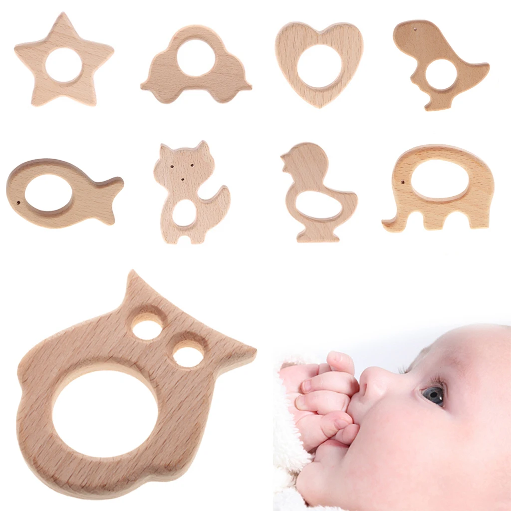 12x Handmade Wooden Animal Shape Baby Teether Toy Shower Gift Natural Teething Relief Pacifier Pendant Baby Grasping Nursing Toy
12x Handmade Wooden Animal Shape Baby Teether Toy Shower Gift Natural Teething Relief Pacifier Pendant Baby Grasping Nursing Toy