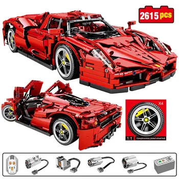 2615pcs 1:10 City Remote Control Racing Car Model Building Blocks Technic RC MOC Sports Car Bricks Toys for Boys
2615pcs 1:10 City Remote Control Racing Car Model Building Blocks Technic RC MOC Sports Car Bricks Toys for Boys