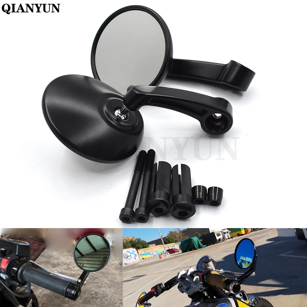 Universal 7/8" motorcycle rearview mirror handlebar mirror side mirror for suzuki GSXR600 GSXR750 GSXR1000 GSR600 GSR750 SFV650
Universal 7/8" motorcycle rearview mirror handlebar mirror side mirror for suzuki GSXR600 GSXR750 GSXR1000 GSR600 GSR750 SFV650