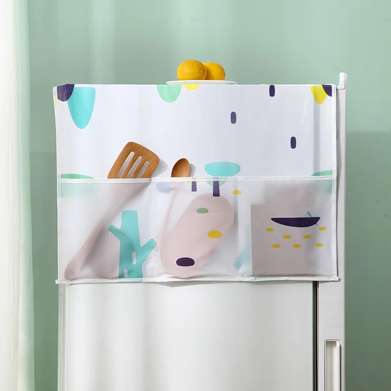 Dustproof Cover Refrigerator with Storage Bag Pocket Washing Machine Storage Organizer Bags Hanging Bag Refrigerator Organizer
Dustproof Cover Refrigerator with Storage Bag Pocket Washing Machine Storage Organizer Bags Hanging Bag Refrigerator Organizer