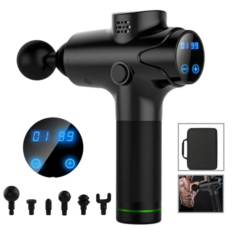 6 HEADS Massage Gun Percussion Massager Muscle Vibrating Relaxing Like Hypervolt Sport Recovery
6 HEADS Massage Gun Percussion Massager Muscle Vibrating Relaxing Like Hypervolt Sport Recovery
