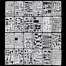 24Pcs/Set Journal Border Drawing Template Ruler Stencil Painting Board DIY Album Drop Shipping
24Pcs/Set Journal Border Drawing Template Ruler Stencil Painting Board DIY Album Drop Shipping